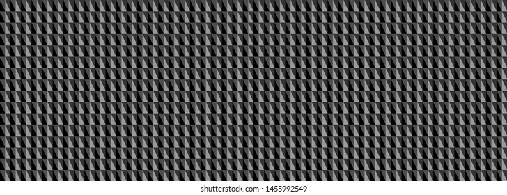 Dark black Geometric grid background. Modern dark abstract vector texture.