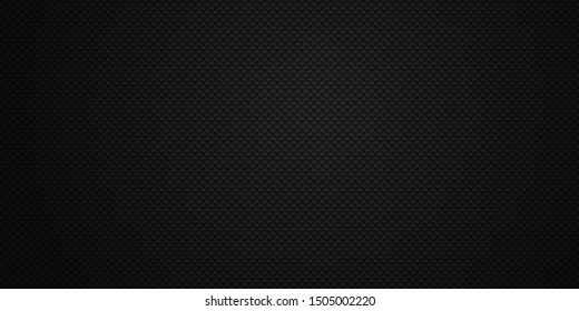 Dark black Geometric grid background Modern dark abstract vector texture