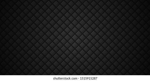 	
Dark black Geometric grid background Modern dark abstract vector texture