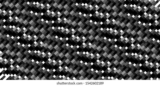 Dark black Geometric grid background. Modern dark abstract vector texture.