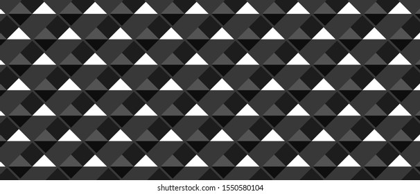 Dark black Geometric grid background Modern dark abstract  vector texture