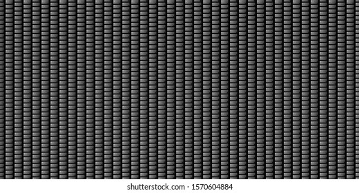 Dark black Geometric grid background Modern dark abstract vector texture
