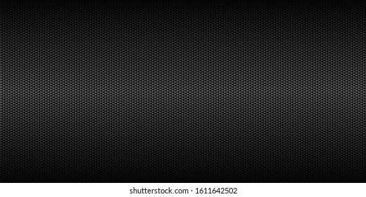 Dark black Geometric grid background Modern dark abstract vector texture