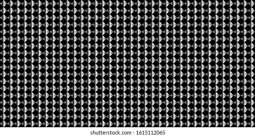 Dark black Geometric grid background. Modern dark abstract vector texture.