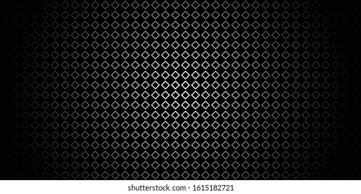 Dark black Geometric grid background Modern dark abstract vector texture