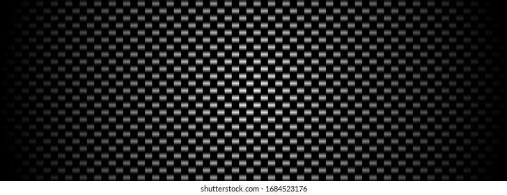 Dark black Geometric grid background Modern dark abstract texture