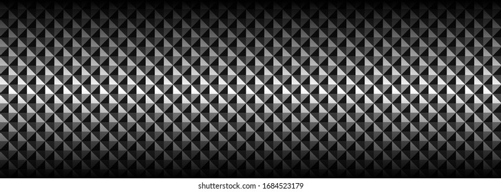 Fondo geométrico negro oscuro textura abstracta oscura moderna