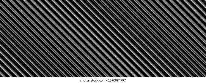 Fondo geométrico negro oscuro textura vectorial abstracta oscura moderna con líneas diagonales