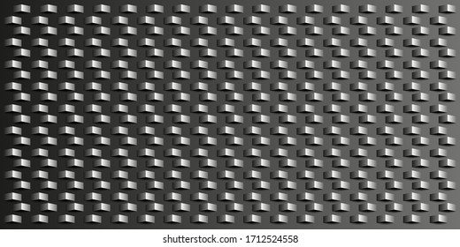 Dark black Geometric grid background Modern dark abstract texture
