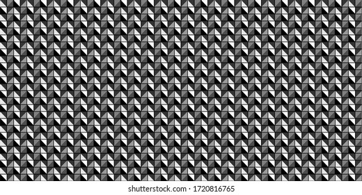 Dark black Geometric grid background. Modern dark abstract vector texture	