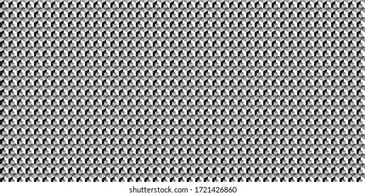 Dark black Geometric grid background. Modern dark abstract vector texture
