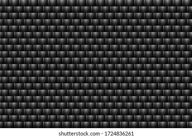 Dark black Geometric grid background Modern dark abstract vector texture