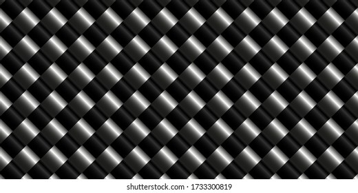 Fondo geométrico oscuro negro. Textura vectorial abstracta oscura moderna.