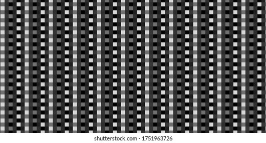 Borde oscuro negro de la cuadrícula geométrica Textura abstracta de vector moderna oscura	