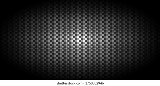 Dark black Geometric grid background Modern dark abstract texture