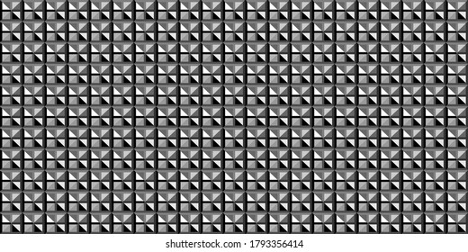 Dark black Geometric grid background Modern dark abstract vector texture