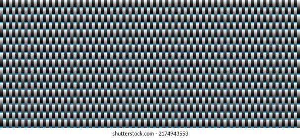 Fondo oscuro de la cuadrícula geométrica negra. Textura vectorial abstracta oscura moderna