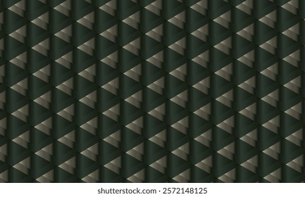 Dark black Geometric grid background 