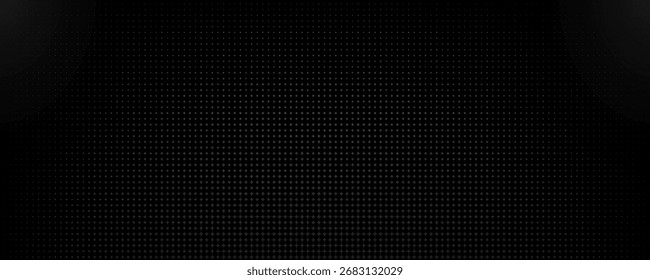 Dark black Geometric grid background Modern dark abstract texture