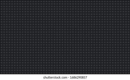 Dark black geometric grid background.Modern abstract texture.EPS10 Illustration.