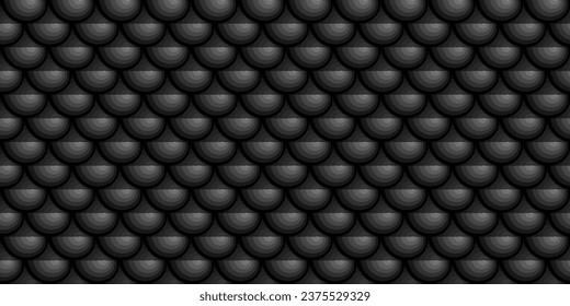 Reja geométrica negra oscura Fondo de fibra de carbono Textura abstracta oscura moderna