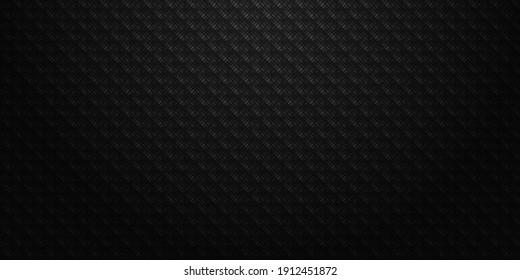 Dark black Geometric grid mosaic background Modern dark abstract vector texture