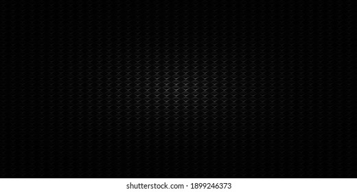 Fondo oscuro de tecnología geométrica negra. Textura vectorial abstracta oscura moderna. EPS 10