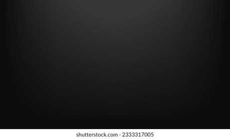 Dark black gradient abstract background. Modern empty background.