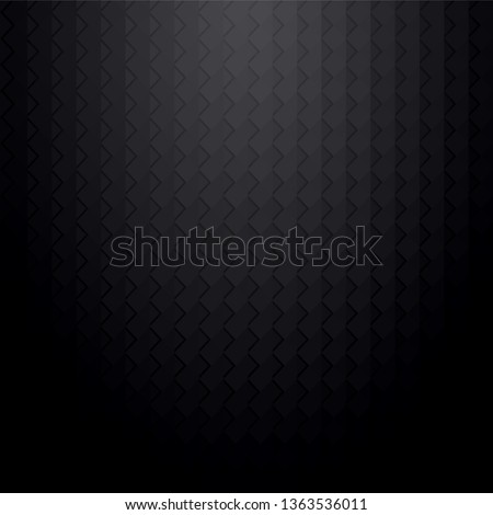 Dark black gradient art geometric shapes background.