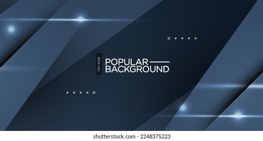 Dark black and gray dynamic abstract vector background with shadow and simple lights. Modern creative premium overlap background. 3d cover of business design.Eps10 vector
