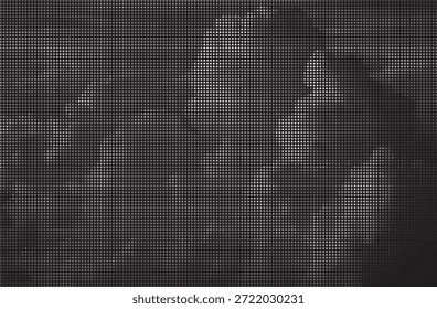 Fondo de textura abstracta de semitono negro y gris oscuro patrón sutil sin fisuras moody gráfico digital