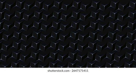 Dark black and gray white horizontal hexagonal technology abstract vector background. red bright energy flashes under hexagon in futuristic modern. Dark gray honeycomb texture 
