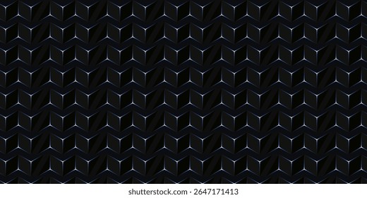 Dark black and gray white horizontal hexagonal technology abstract vector background. red bright energy flashes under hexagon in futuristic modern technology wide banner. Dark gray honeycomb texture 