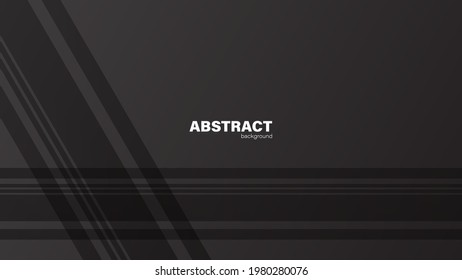 Fondo de líneas oscuras en negro y verde. Textura vectorial abstracta oscura moderna