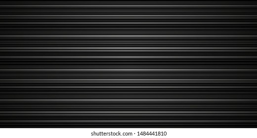 Dark black horizontal stripes background