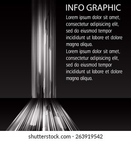 Dark black Light Abstract Technology background for computer graphic website internet business. circuit. text box. Brochure. card. wave. banner. label
