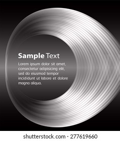 Dark black Light Abstract Technology background for computer graphic website internet business. text box. Brochure. card. label. banner