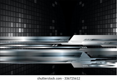 dark black Light Abstract Technology background for computer graphic website internet business. circuit. black background. text box. label. card. cyber. website. www. digital. infographics.pixel