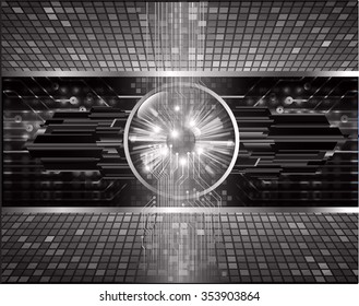 dark black Light Abstract Technology background for computer graphic website internet and business. circuit. illustration. digital. infographics. binary code background. 