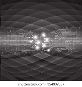 dark black Light Abstract Technology background for computer graphic website internet and business. circuit. illustration. digital. infographics. binary code background. 