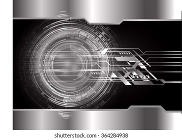 dark black Light Abstract Technology background for computer graphic website internet and business. circuit. illustration.digital.infographics. binary code. zero one. eye