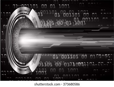 dark black Light Abstract Technology background for computer graphic website internet business. circuit. illustration.digital.infographics. binary code. www.motion move blur. eye scan virus. vector