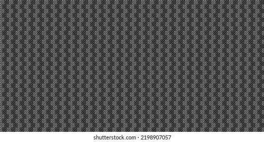 Dark black Monochrome geometric grid Pixel Art style background Modern black and white abstract mosaic texture