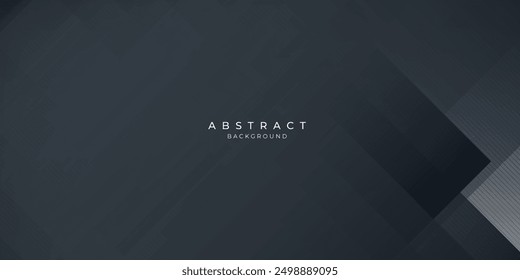 Dark black neutral abstract background for presentation design