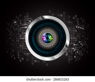 dark black silver color Light Abstract Technology background for computer graphic website internet and business. circuit. vector illustration. info graphics. wave. beam. ray. Spark. eye