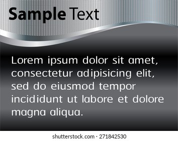 dark black silver Light Abstract Technology background for computer graphic website internet. text box. Brochure. card. wave. label. banner. curve.