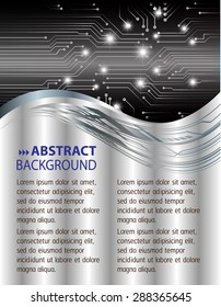 dark black silver Light Abstract Technology background computer graphic website internet business.vector illustration.text box. Brochure card.banner flyer magazine. Design label.Metals,alloys steel