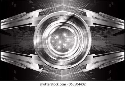 dark black silver Light Abstract Technology background for computer graphic website internet and business. circuit. illustration.digital.infographics. binary code. zero one. eye. scan virus