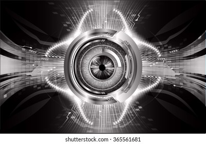 dark black silver Light Abstract Technology background for computer graphic website internet and business. circuit. illustration.digital.infographics. binary code. zero one. eye. scan virus