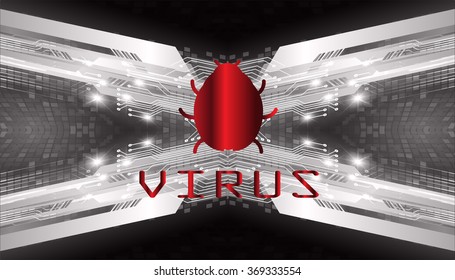 dark black silver Light Abstract Technology background for computer graphic website internet and business. circuit. illustration.digital.infographics. binary code. zero one. eye scan virus vector